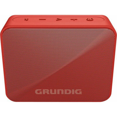 Grundig GBT Solo Bluetooth Speaker, Red
