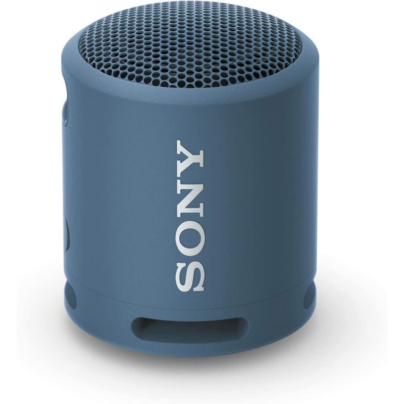 Sony SRS-XB13 Bluetooth Speaker, Compact, Rugged, Water-Resistant, with Extra Bass, 16h Battery Life - Blue