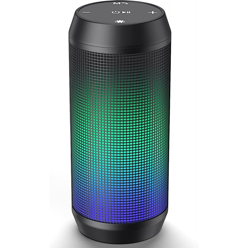 ELEHOT-Store Bluetooth Speaker Portable Music Box LED