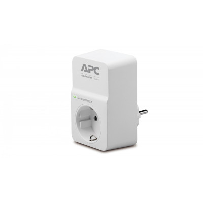 APC SurgeArrest 1 socket(e) AC 230V White overload protection