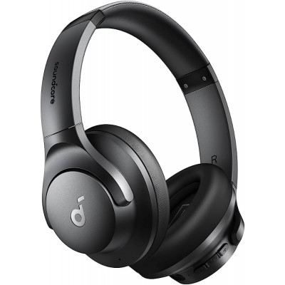 Soundcoe by Anker Q20i Wireless Bluetooth Over-Ear Headphones, Black