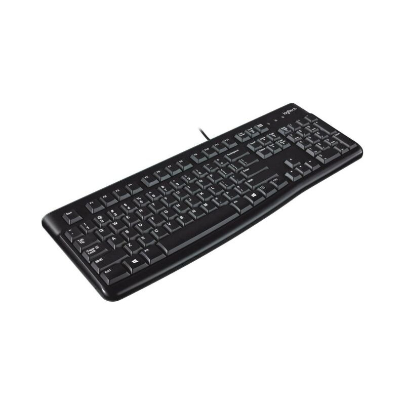 Logitech Media K120 - Wired Keyboard with English layout