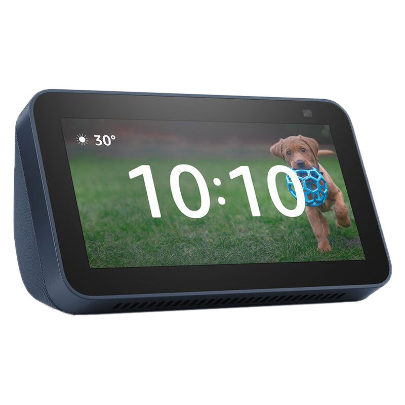 Echo Show 5 (2nd generation,Deep Sea Blue), Smart display with Alexa and 2 MP camera