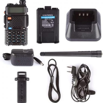 Baofeng UV-5R Two Way Radio Dual Band 144-148/420-450Mhz Walkie Talkie 1800mAh