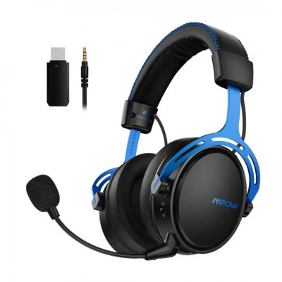 MPOW Wireless Gaming Headset Blue