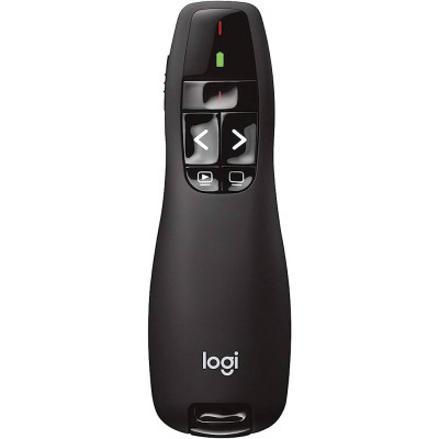 Logitech R400 Wireless Presentation Remote, Black