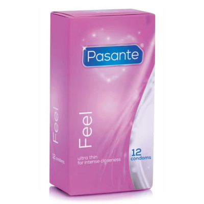 Pasante Feel Sensitive Ultra Thin Condoms x12 pcs