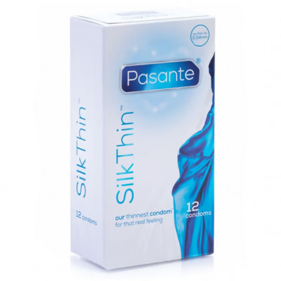 Pasante Silk Thin Condoms 12 pcs