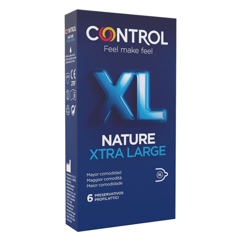 Control Nature Xtra Large Condoms 6 Pack