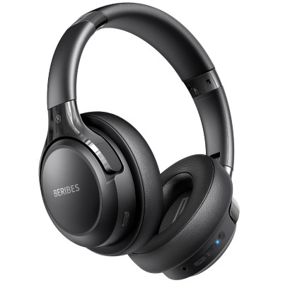 BERIBES Bluetooth Over Ear Headphones,65 Hours of Playback,6 EQ Modes of Sound B