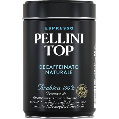 Pellini Top 100% Arabica Naturally Decaffeinated Coffee