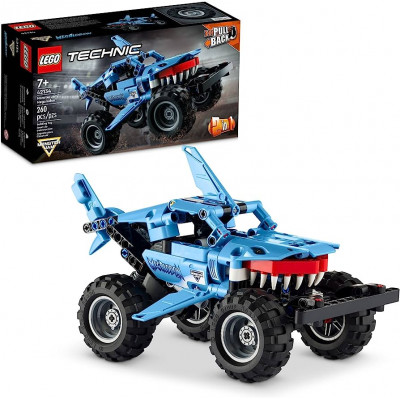 LEGO 42134 Technic Monster Jam Megalodon, from Children\'s Toy Truck to Low Racer