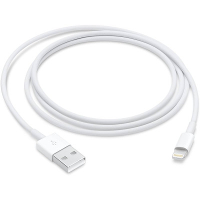 1m Genuine Apple Lightning to USB Cable, White