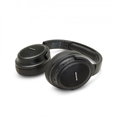 AIWA Wireless Stereo Headphones, Black