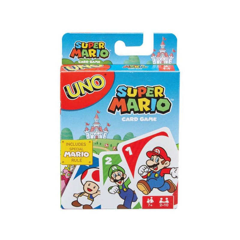 Mattel ONE Super Mario Bros, Card Game for Children 7+ Years, Exclusive