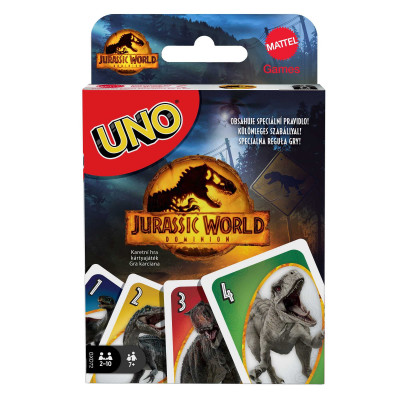 Mattel ONE Jurassic World Dominion, Card Game for Children 7+ Years, Exclusive