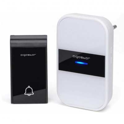 Aigostar Wireless Doorbell Waterproof IP44 Outdoor 150m