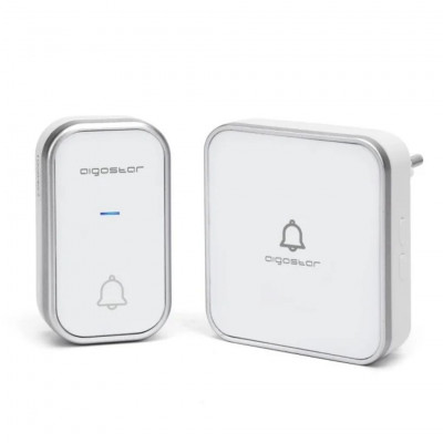 Aigostar Wireless Outdoor Self-Powered Waterproof Doorbell