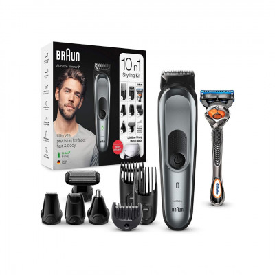 Braun Hair Clippers for Men 10-in-1 Body Grooming Kit.