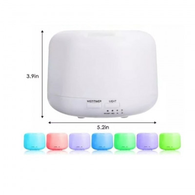 Essential Oil Diffuser Ultrasonic Oil Humidifier 7 Colors Light 300ml - A770