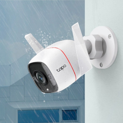 TP-Link TC65 security camera Bullet IP security camera Outdoor 2304 x 1296 pixels Ceiling wall