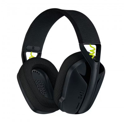 Logitech G435 Lightspeed & Bluetooth Wireless Gaming Headset, Black
