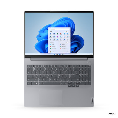 Lenovo ThinkBook 16 Laptop 40.6 cm (16") WUXGA AMD Ryzen™ 5 7530U 16 GB DDR4-SDRAM 512 GB SSD Wi-Fi 6 (802.11ax) Windows 11 Pro