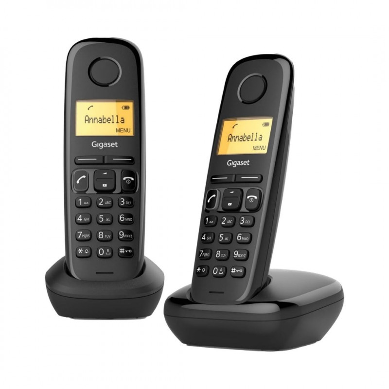 Gigaset A170 Duo - Cordless DECT Phone With Two Handsets