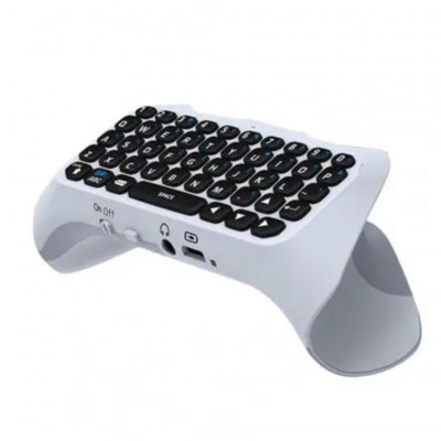 Honcam Gaming PS5 Keyboard Detachable (QWERTY) For Dualsense Controller White EU