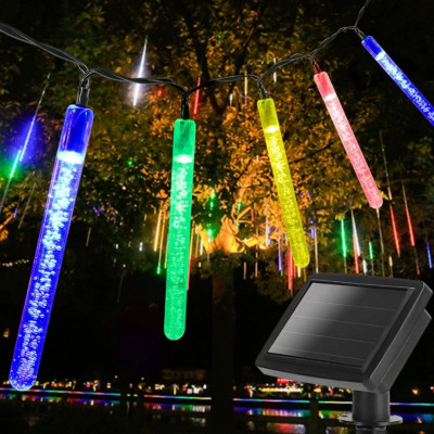 5.8m Outdoor Solar Led String Light, IP44 Multicolour