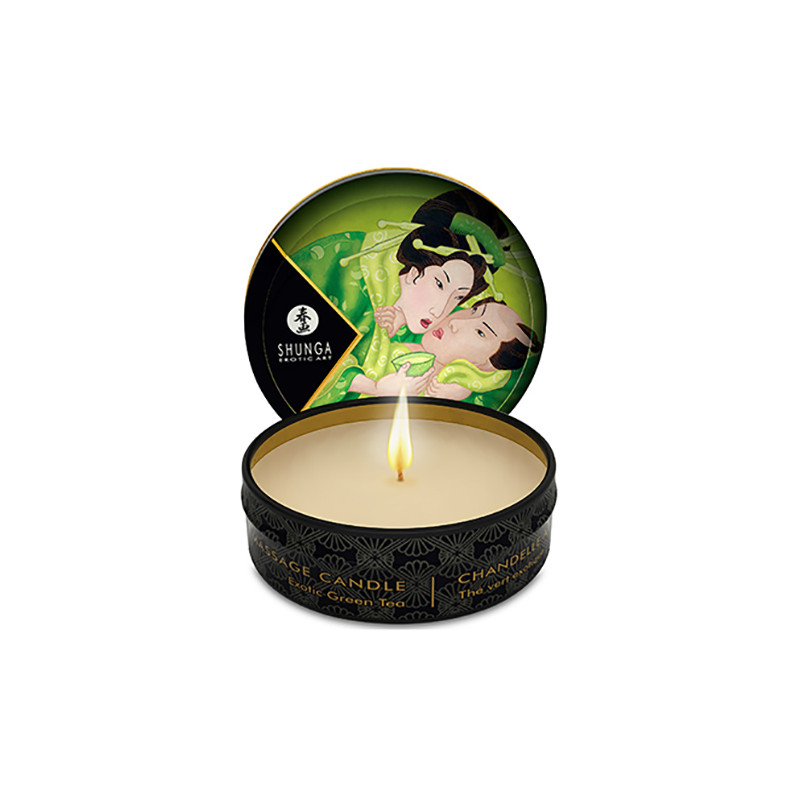 Shunga Massage Candle Exotic Green Tea 30 ml