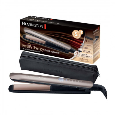 Remington S8593 Professional Hair Straighteners Keratin Protect Digital Display
