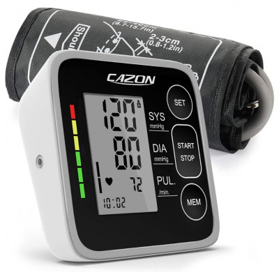 CAZON Blood Pressure Monitor, Digital Automatic Arm for Home Use