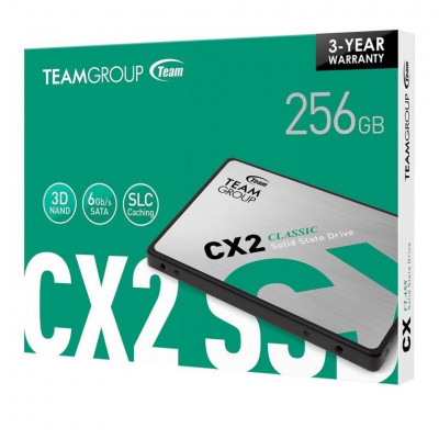256GB TeamGroup CX2 2.5 SATA3 Solid State Drive