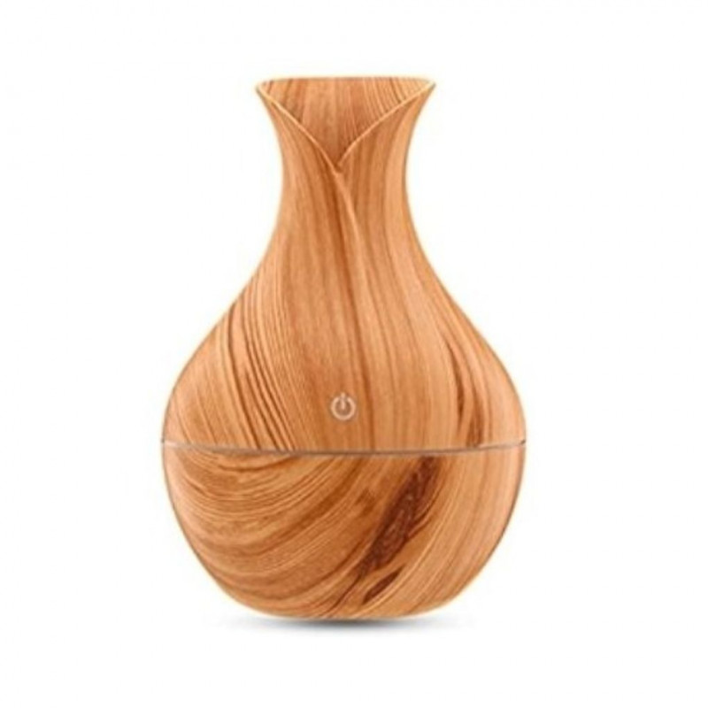 Essential Oil Diffuser Air Umidifier Purifier Aroma Wood, 200ml