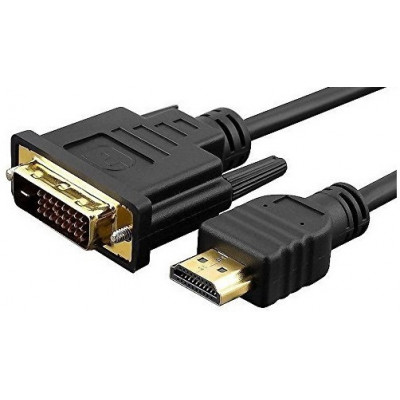 LINQ Cable Adapter HDMI Male to DVI 24+1 Male Gold 1.5M - A2090B