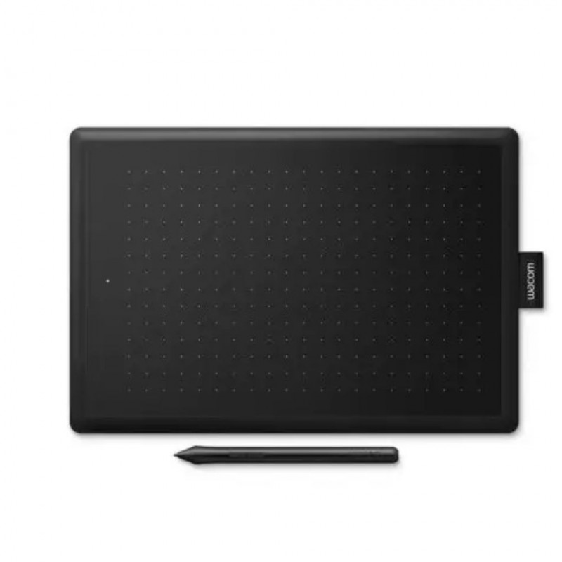 One by Wacom Medium Graphics Drawing Tablet, Portable and Versatile, 10.9 x 7.4 inches