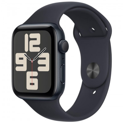 Apple Watch SE (2nd Generation, 2023), M/L, 44mm. Midnight