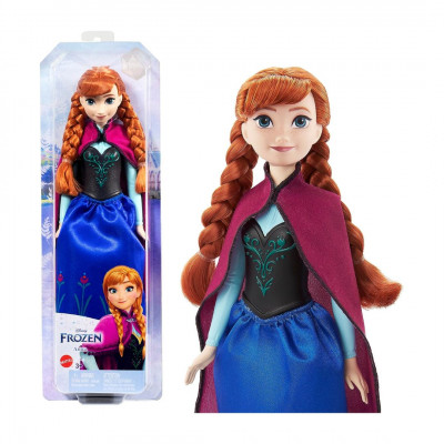 Disney Frozen 2 Anna Doll Travel Outfit Movable Extendable Skirt and Boots