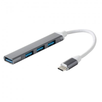 LK C809 Type C USB Hub 4-Port USB 3.0 Data Hub Adapter Portable USB 3.0 Hub