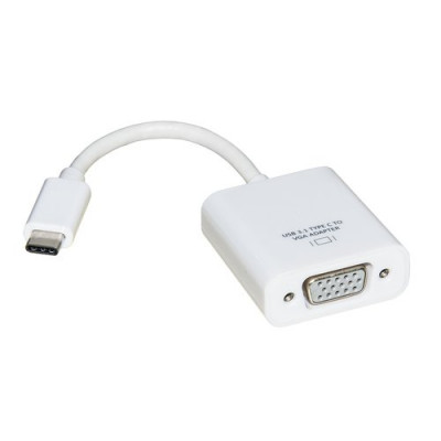 ADATTATORE LINK da USB TIPO C MASCHIO a VGA FEMMINA Compatibile USB 3.1