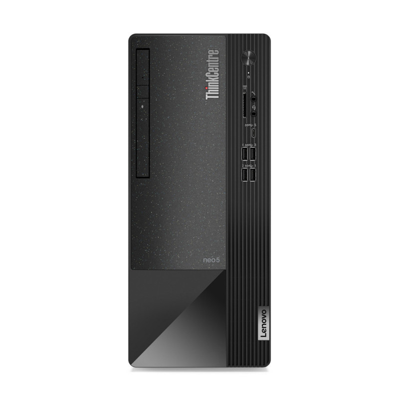 Lenovo ThinkCentre neo 50t Gen 4 Intel® Core™ i5 i5-13400 8 GB DDR4-SDRAM 512 GB SSD Windows 11 Pro Tower PC Black
