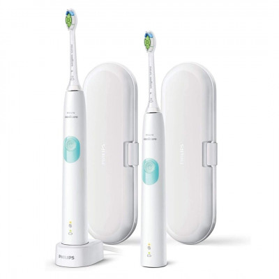 Philips HX6807/35 Sonicare ProtectiveClean 4300 Electric Toothbrus Twin Pack