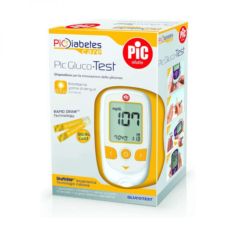Pic Solution Complete Kit For Glycemic Measurement