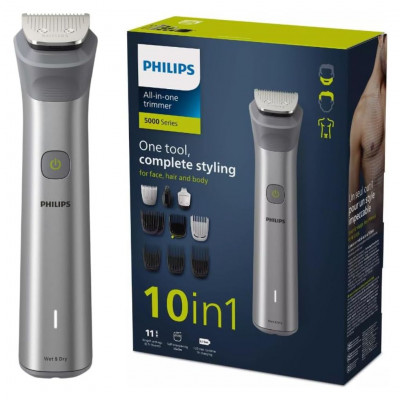 Philips MG5920/15 Series 5000  All-in-One, 10-in-1 Face, Hair and Body Trimmer