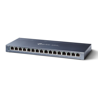 TP-Link TL-SG116 network switch Unmanaged Gigabit Ethernet (10 100 1000) Black