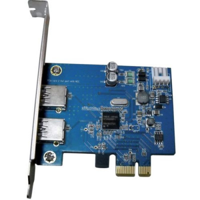 SCHEDA ATLANTIS P001-USB30-PCX PCI-EX  USB 3.0, 10 volte più veloce dell'USB-2.0. 5Gbit/s