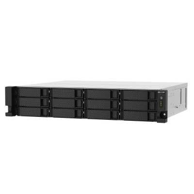 QNAP TS-1273AU-RP-8G NAS storage server Rack (2U) Ethernet LAN Aluminium, Black V1500B