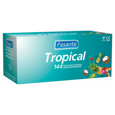 Pasante Tropical Flavors Condoms x144  pcs