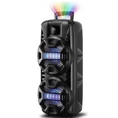 Andowl Speaker Karaoke System with Wired Microphone, 2000W